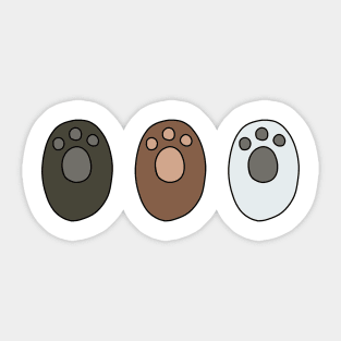 We Bare Bears - Paws Sticker